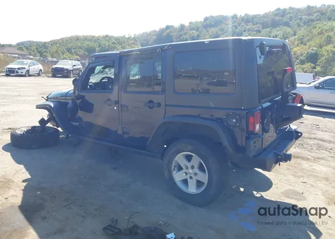 2013 Jeep Wrangler Unlimited Rubicon z USA, uszkodzony, nr VIN 1C4BJWFG9DL539802